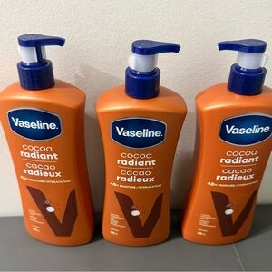 Vaseline Cocoa Radiant Lotion - Pack of 3